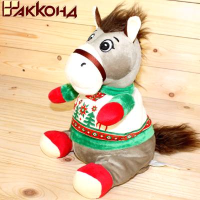 Сладкий новогодний подарок в виде символа 2026 года от фабрики Акконд в Протвино